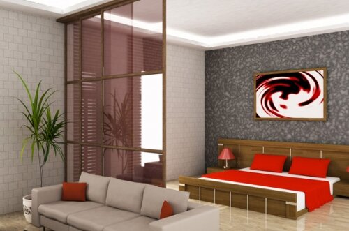 Зонированная комната