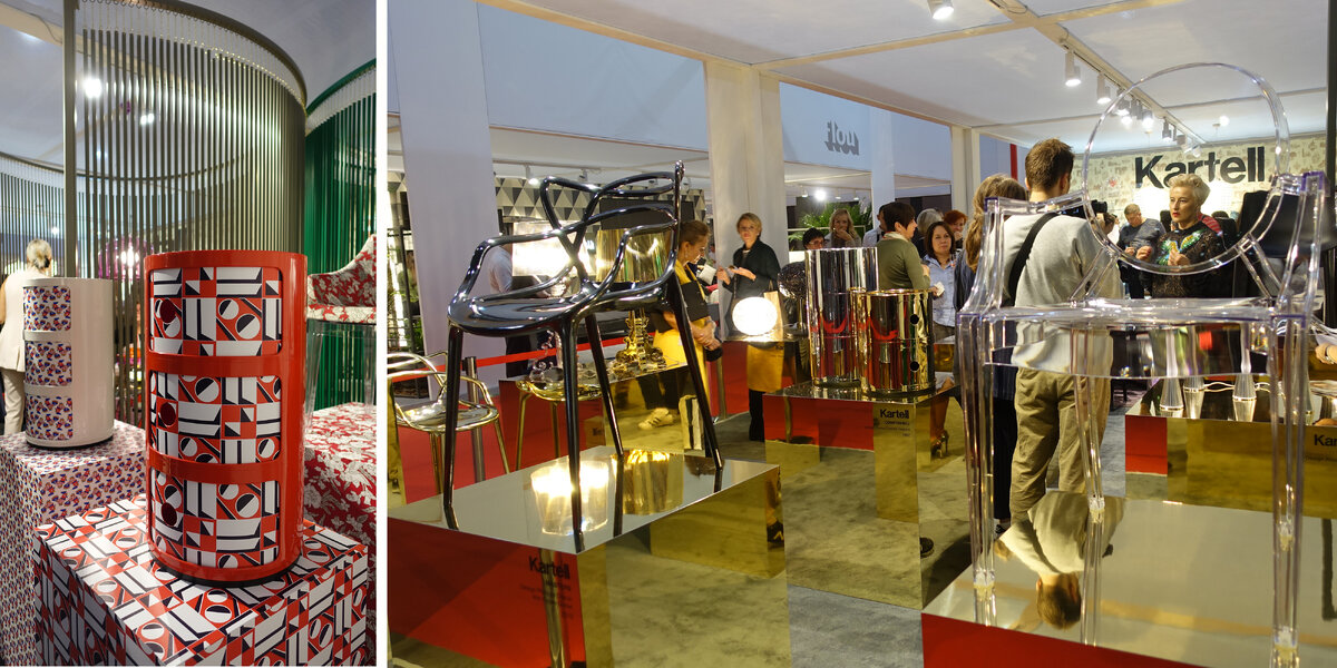 Мебель Kartell. Salone del Mobile.Milano Moscow