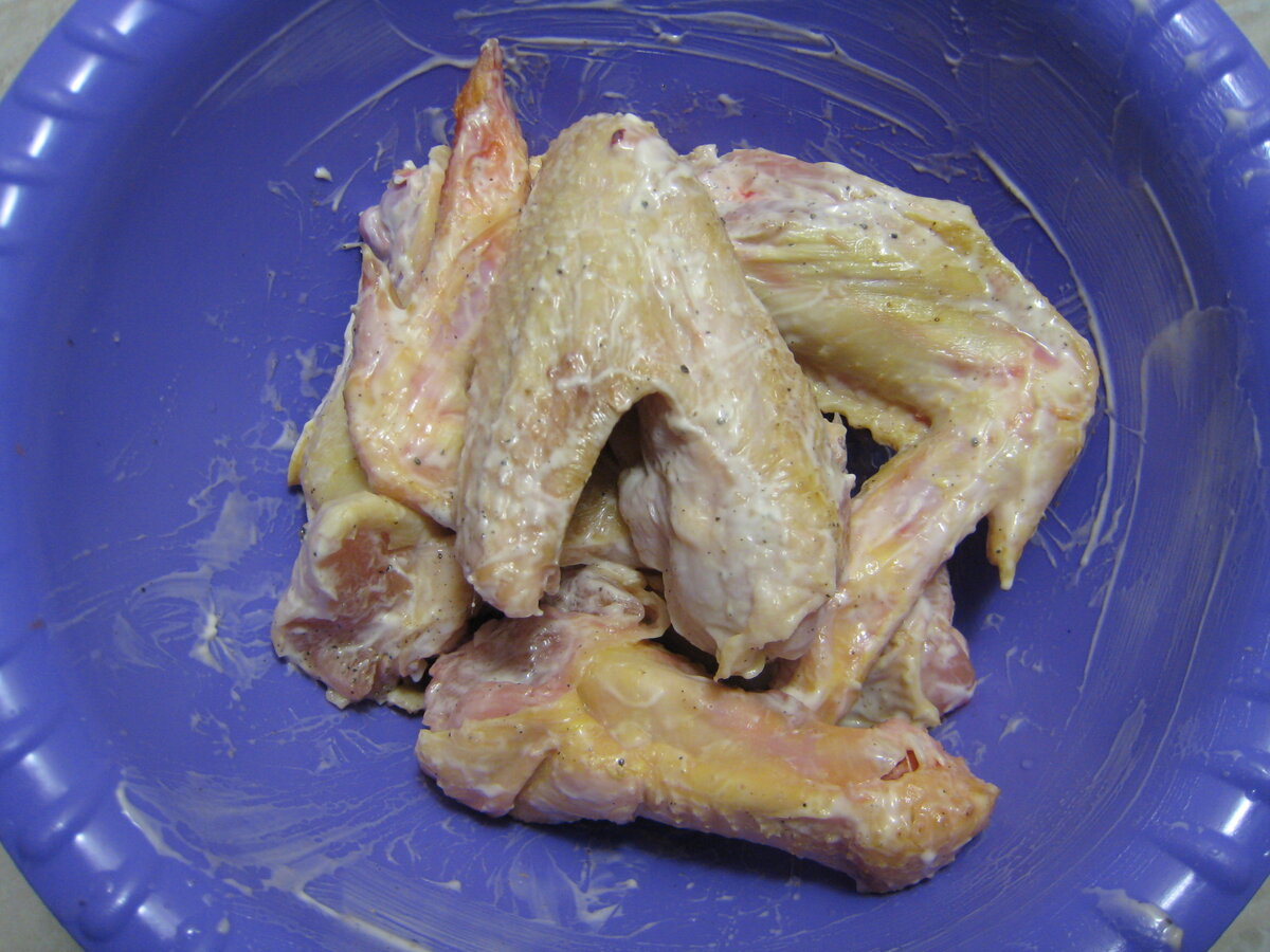 пошаговый рецепт куриных крылышек с фото