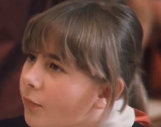 Кадр из фильма  «Гостья из будущего» .