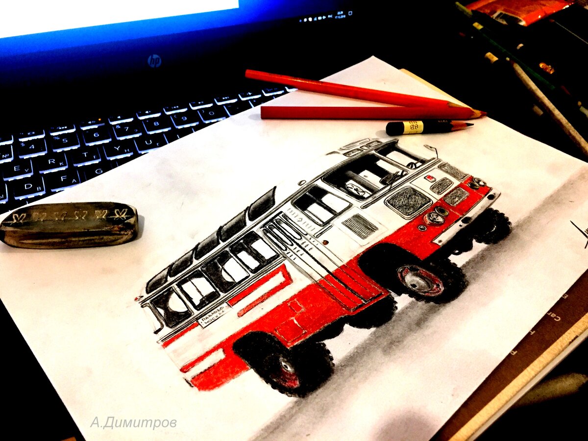 Рисунки ПАЗ-3201