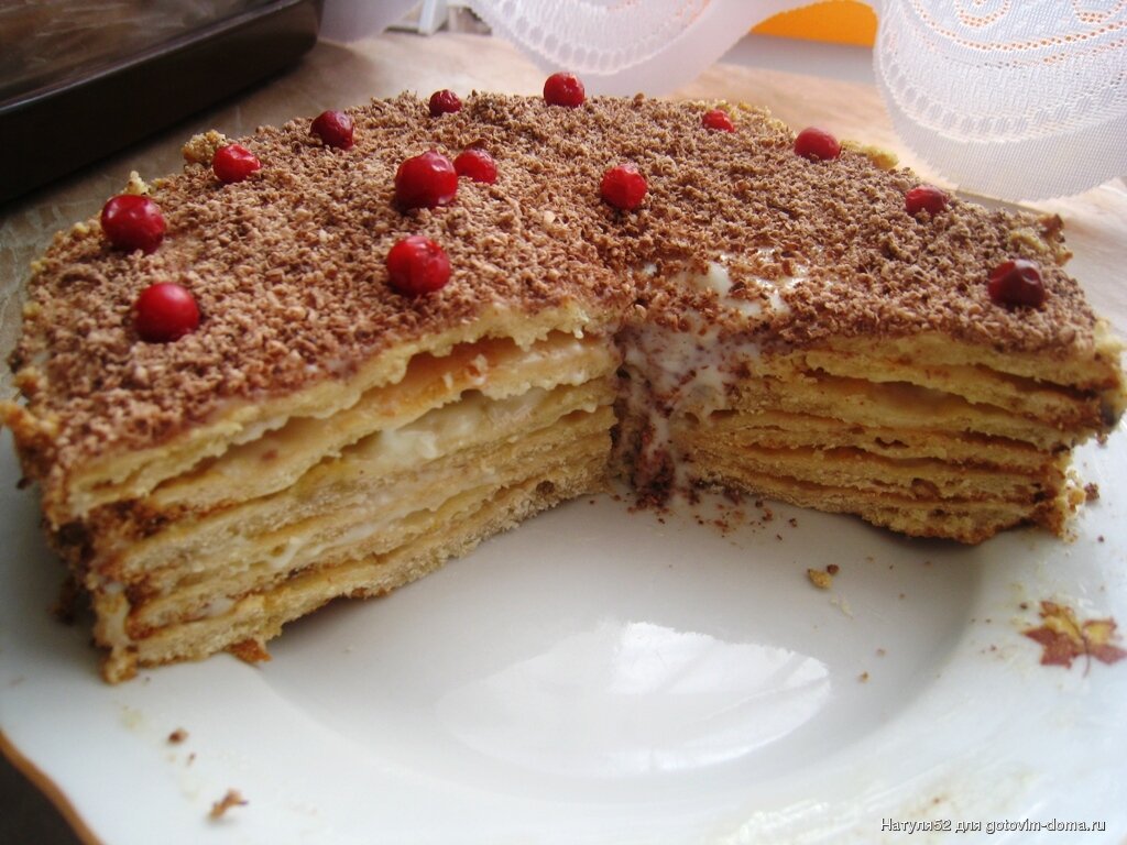 Легкий торт из 2 яиц