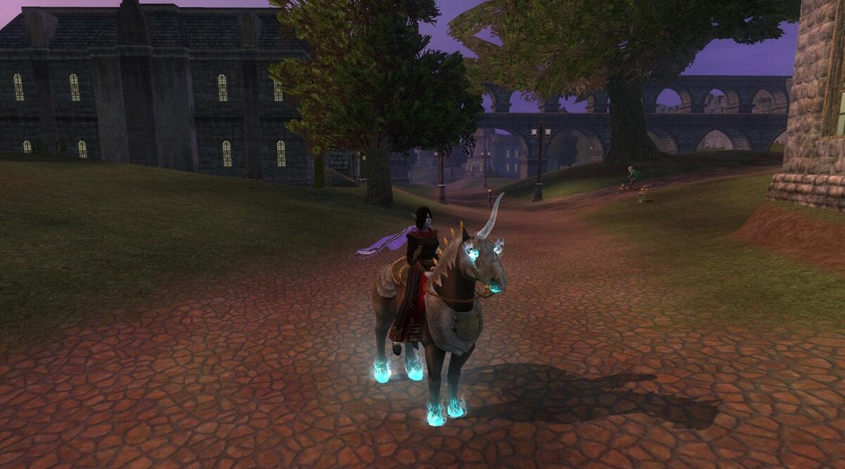 Ледяной кошмар. Лучшее ездовое животное в момент создания скрина. Эверквест 2.