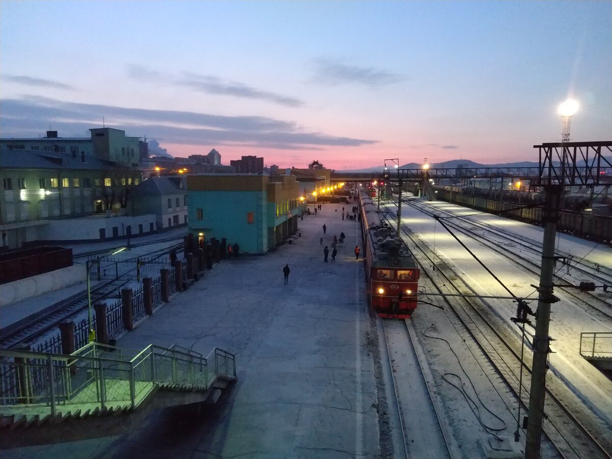 Утро. Фото недельной давности