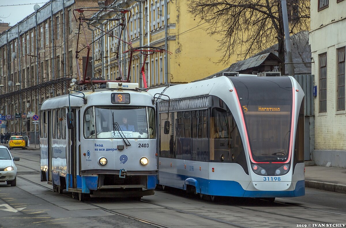 все трамваи москвы