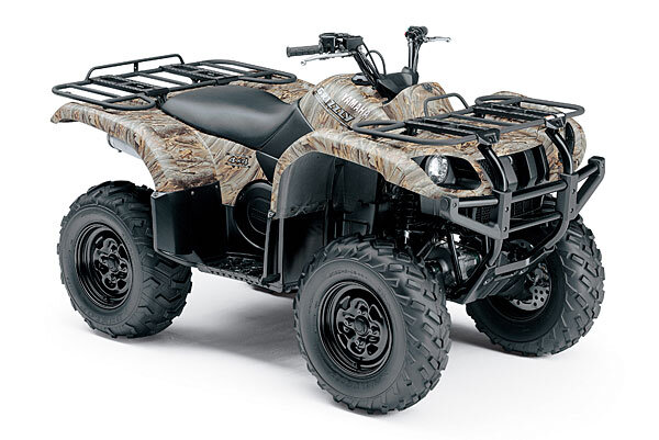 На фото утилитарный квадроцикл Yamaha Grizzly 660