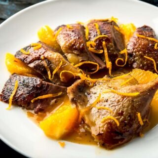 Утка под апельсиновым соусом