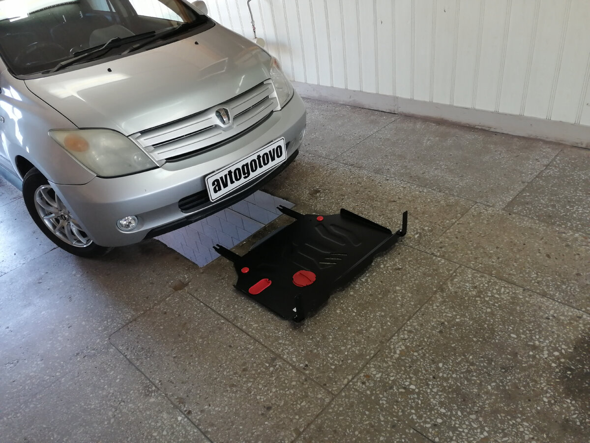 Toyota Ist 2003 1.5 2wd. Защита АВТОБРОНЯ 