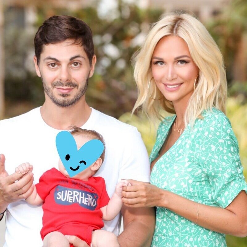 Виктория Лопырева и Игорь Булатов с сыном