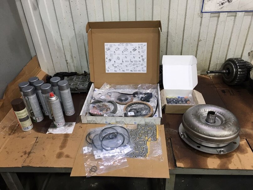 Комплект запасных частей для ремонта АКПП  6HP26