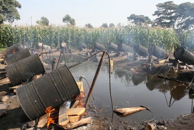 Ликеро-водочный завод в Африке