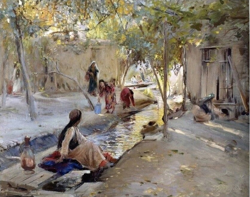 Здесь и приглушённые краски, и особенные тени