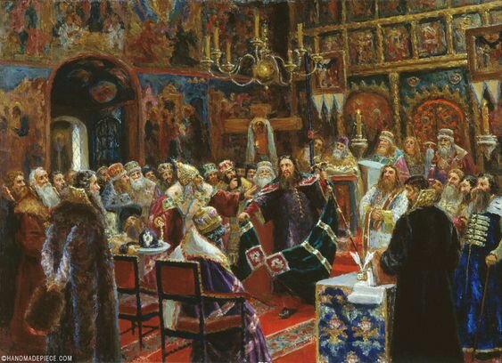 https://www.handmadepiece.com/the-trial-of-patriarch-nikon-handmade-oil-painting-reproduction-on-canvas-by-artist-sergei-miloradovich.html