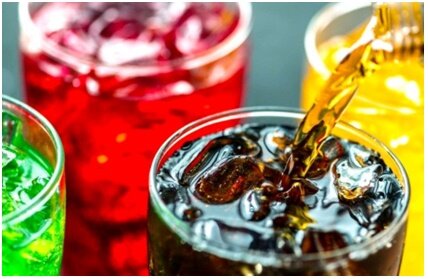 Газированная вода.