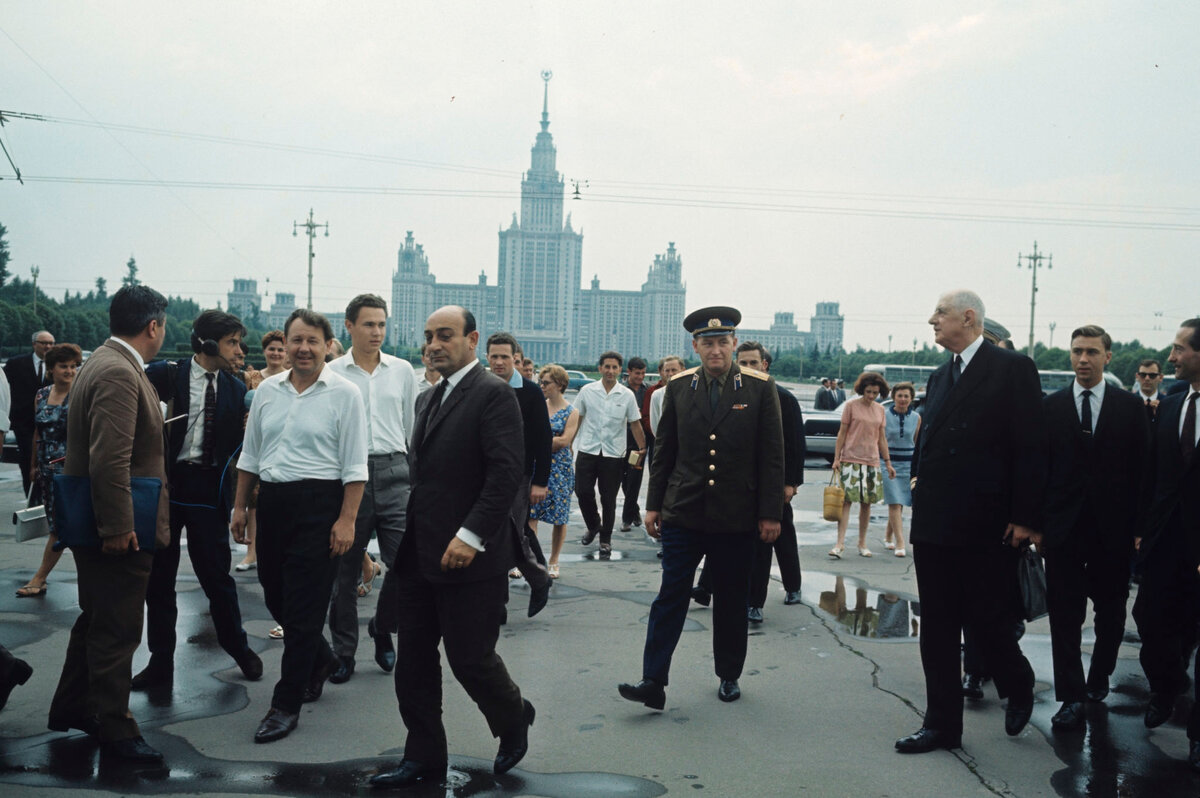 Визит Шарля де Голля в СССР 1966 год.