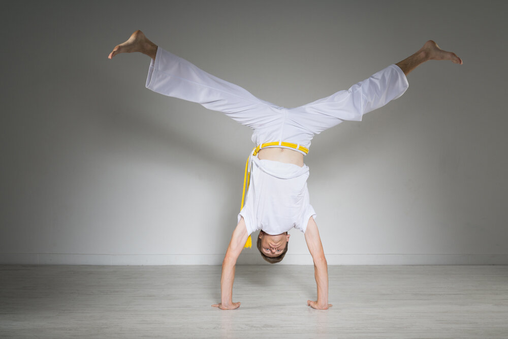 Capoeira siluet