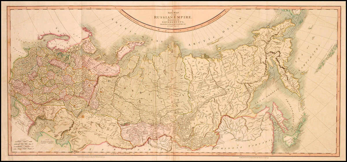 Карта российской империи 20 века