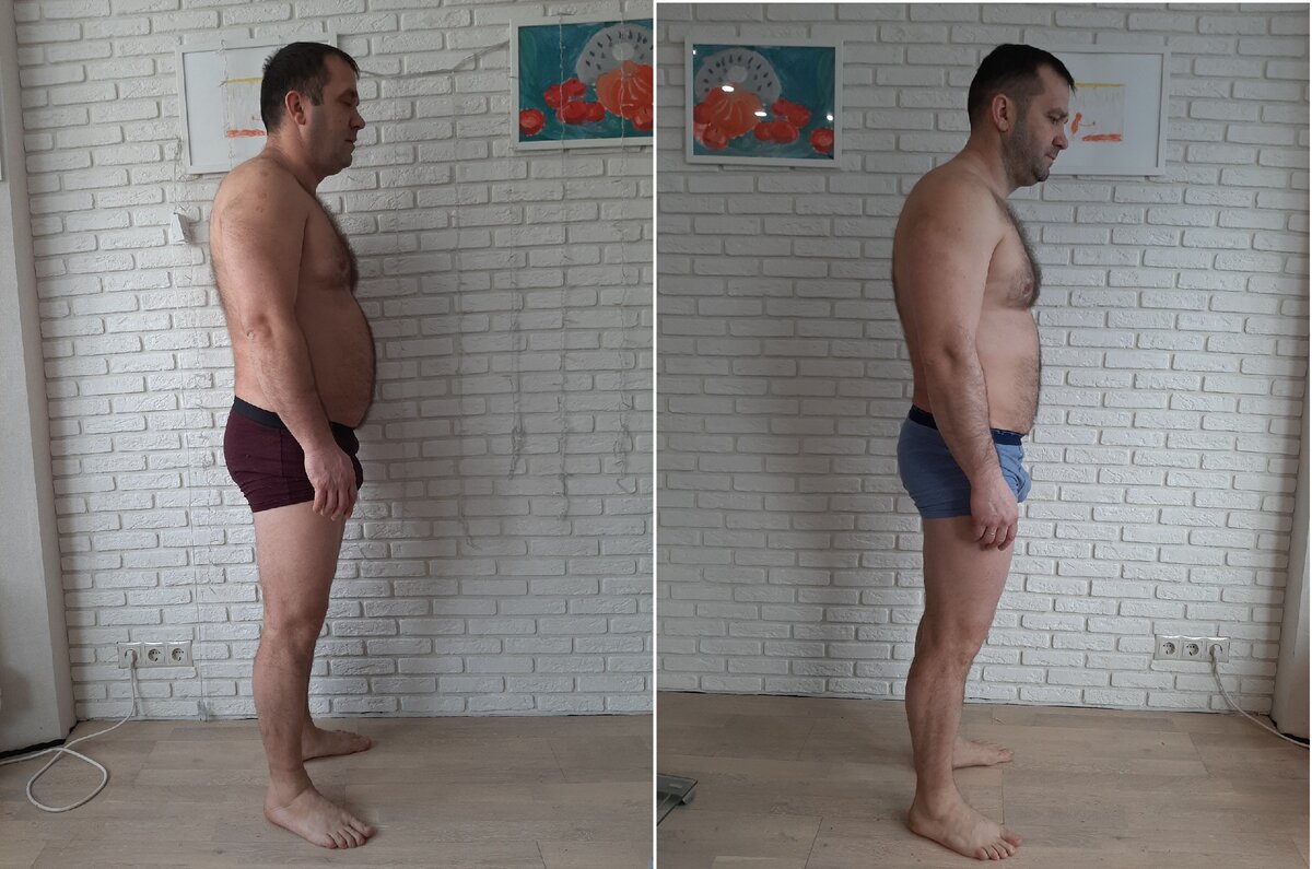 Я до диванной диеты и после