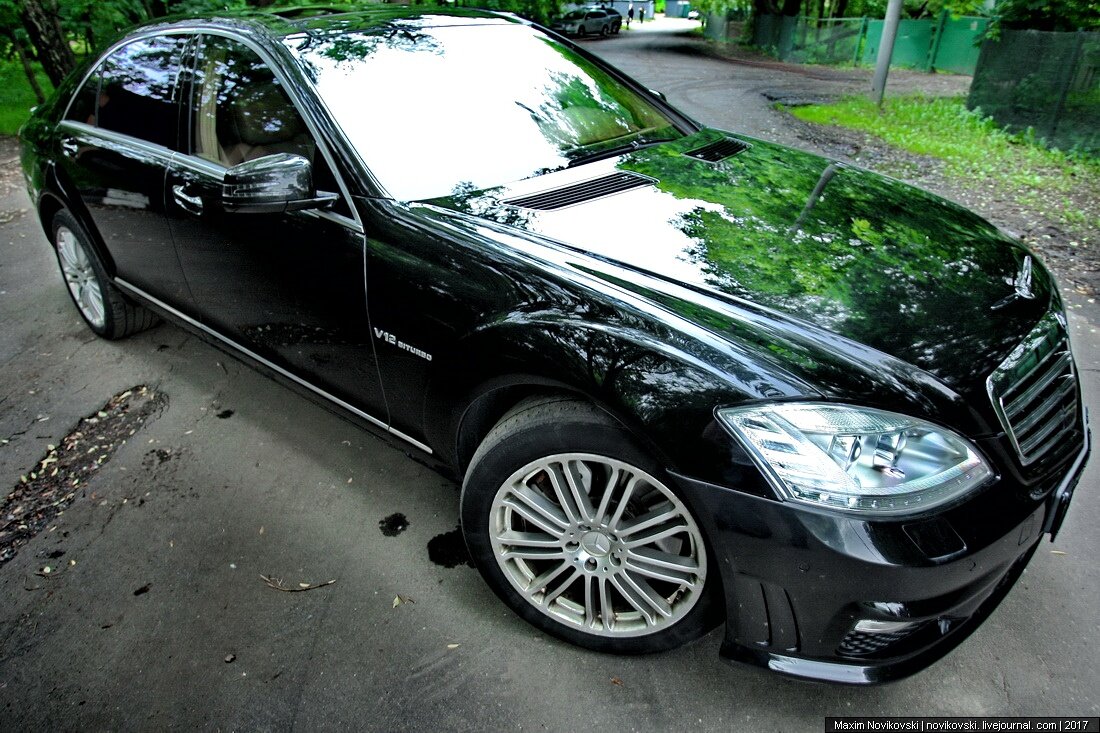 Самый большой классический шестисотый Мерседес S65 AMG Long. Автомобиль  мечта для нового русского | Interjournalist Maxim Novikovski | Дзен