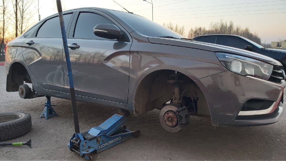 Смена резины на лето