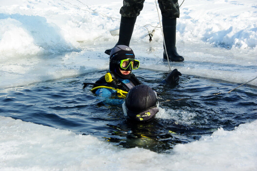 Ice Diving Finland