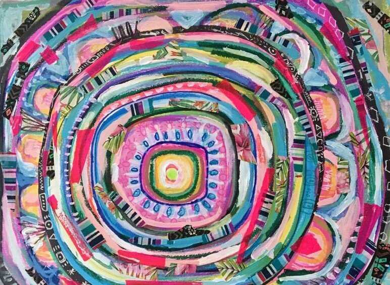 Яркая мандала