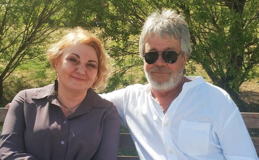 Валерий Топорков и Елена Гранд, фото из личного архива.