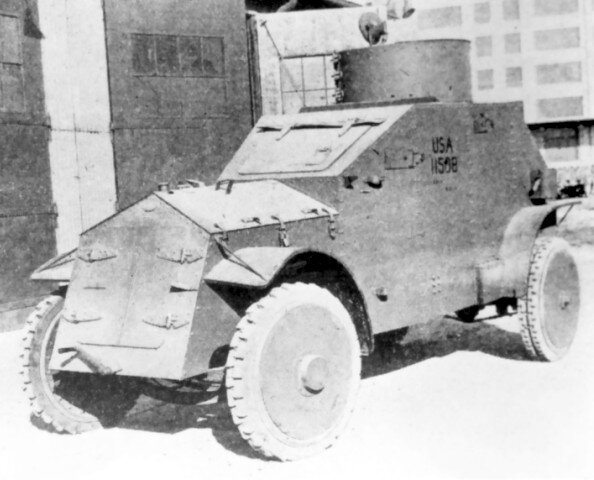 White Armored motor car М1917