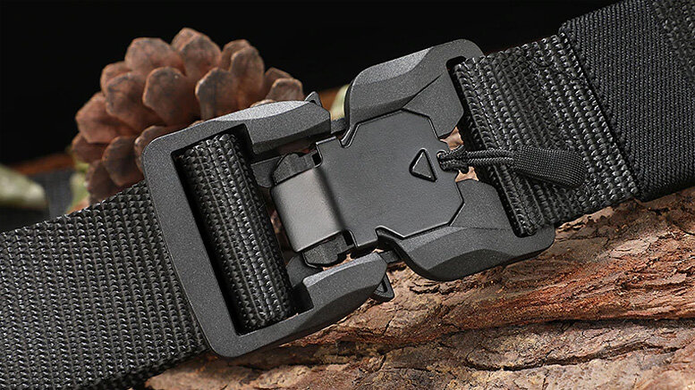 Тактический ремень с магнитной пряжкой