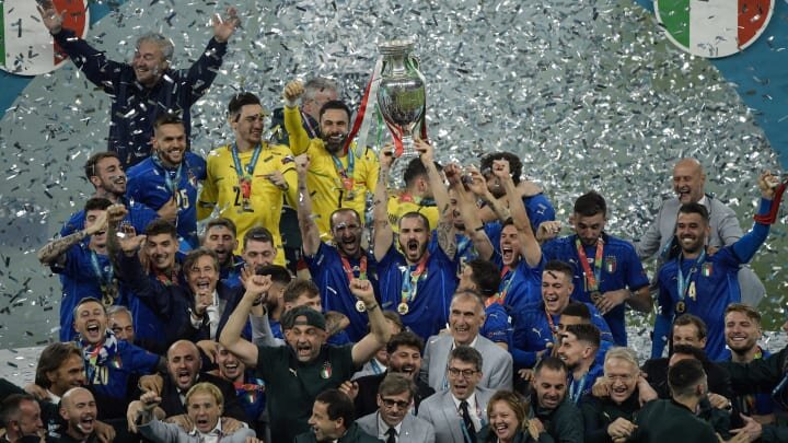 Действующие чемпионы Европы / Insidefoto / Getty Images