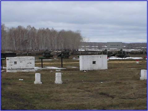 Полигон Челябинского высшего командного училища.