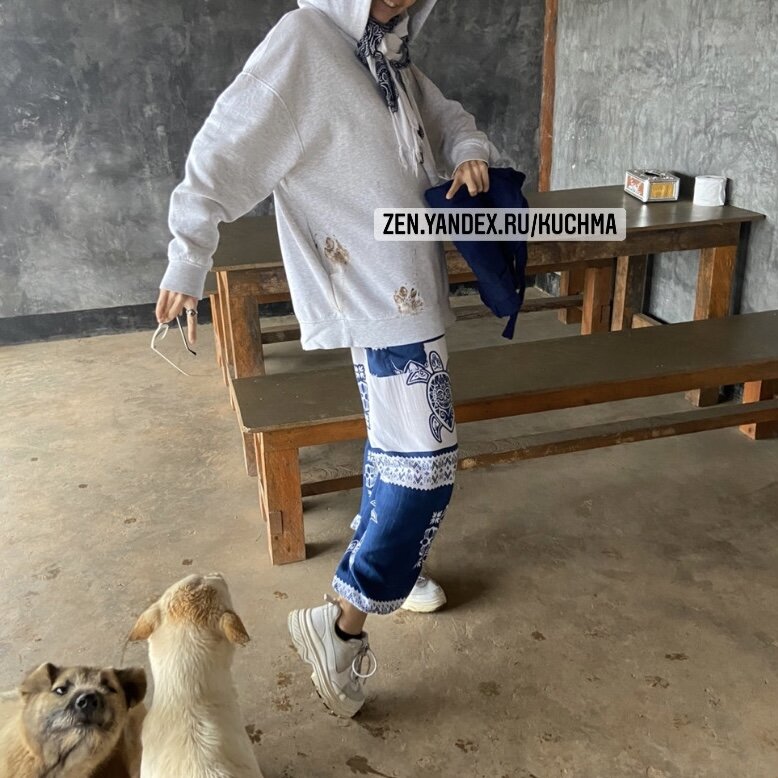 Новый принт на кофте