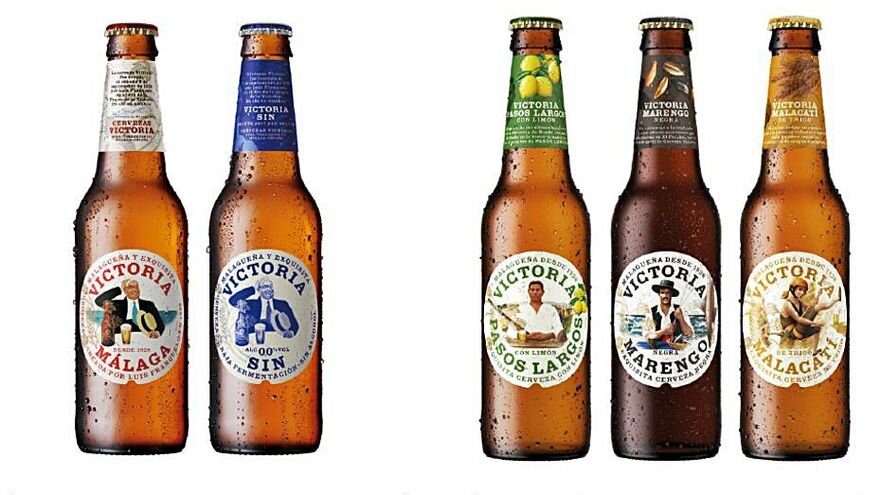 Испанское пиво Victoria