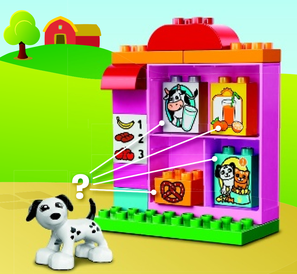 А что из этого сможет скушать пёсик? 