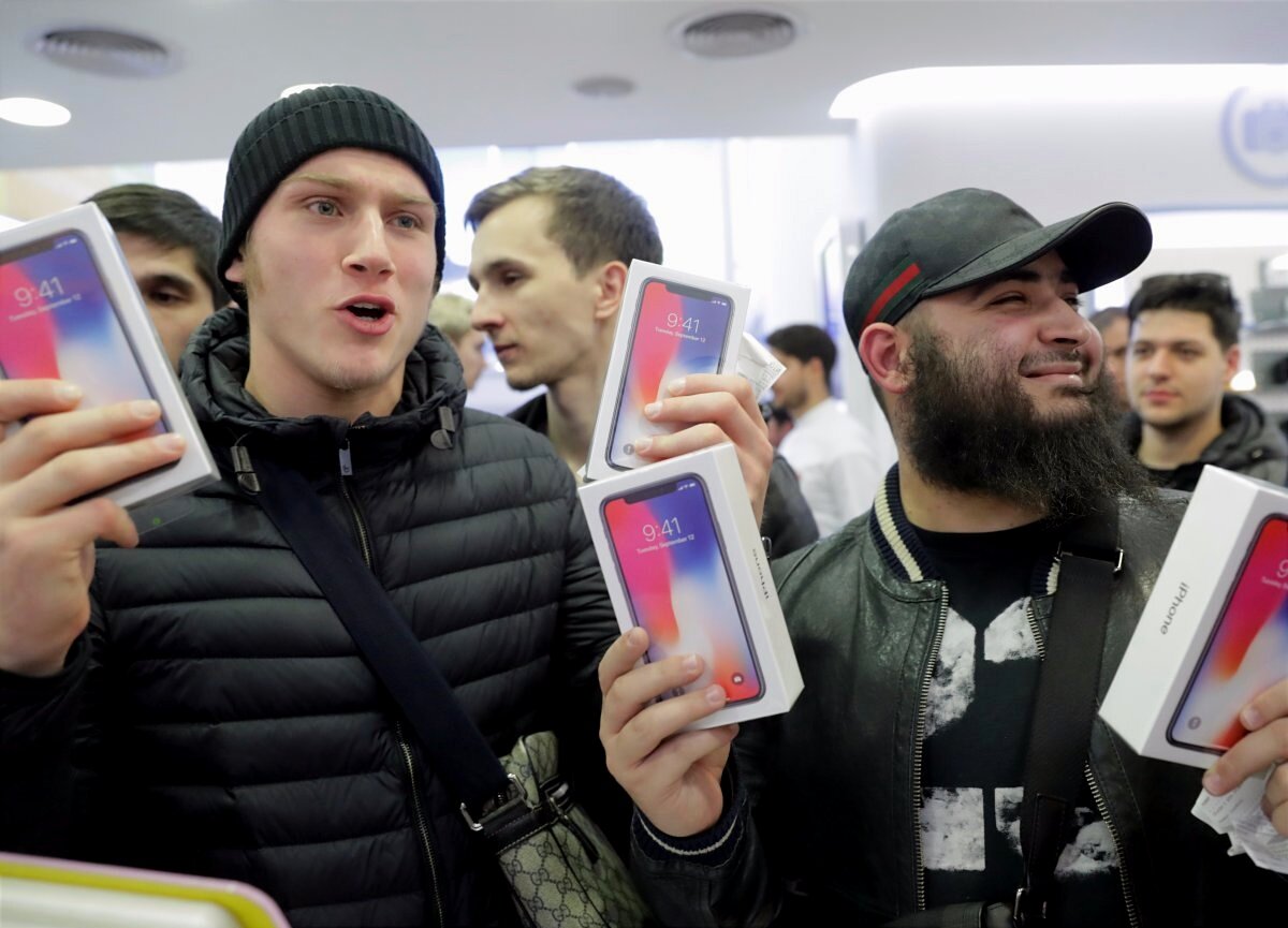 Старт продаж нового айфона