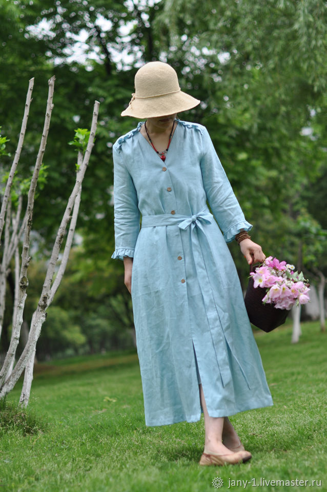 Пример одежды из льна
