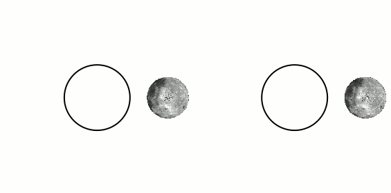 Если бы Луна не вращалась вокруг своей оси, то мы бы видели разные стороны ее поверхности в разное время.