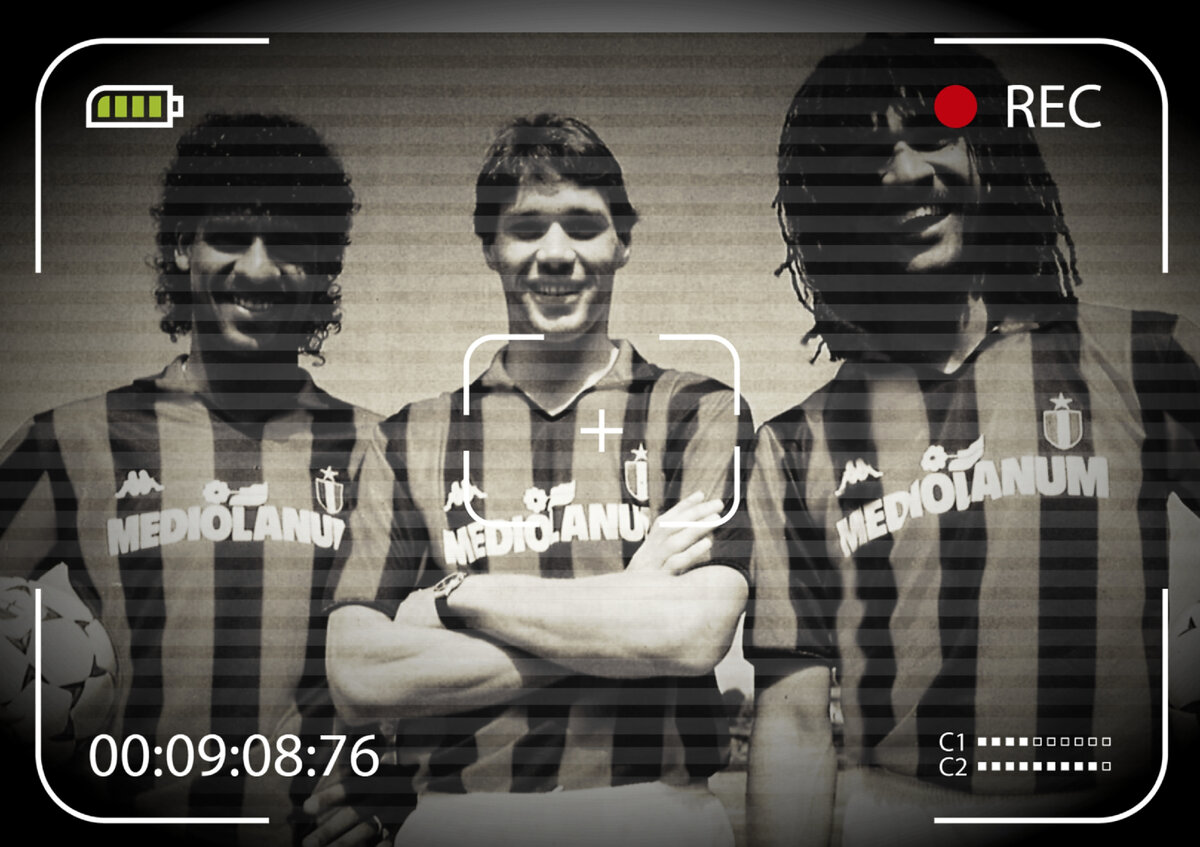 Легендарное трио Милана и сборной Голландии