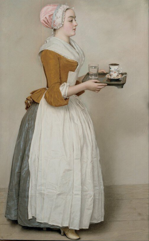 «Шоколадница» (фр. «La belle chocoladiere») 1744 