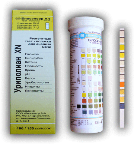  Аптечная форма выпуска тест-полосок