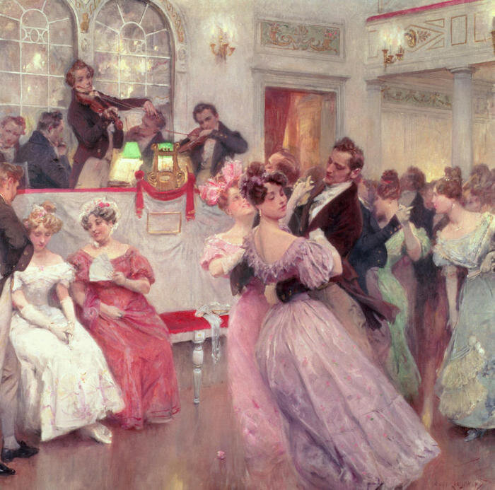 Charles Wilde . The ball