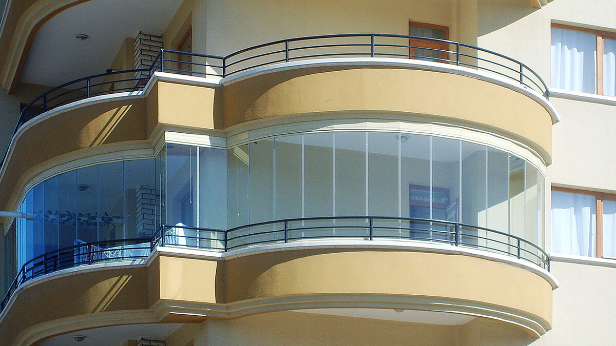 Современное остекление  балконов и лоджий