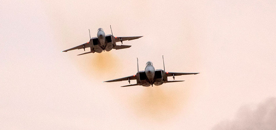 Истребители F-15 ВВС Израиля (архив). Фото Jack Guez (AgenceFrance-Presse).