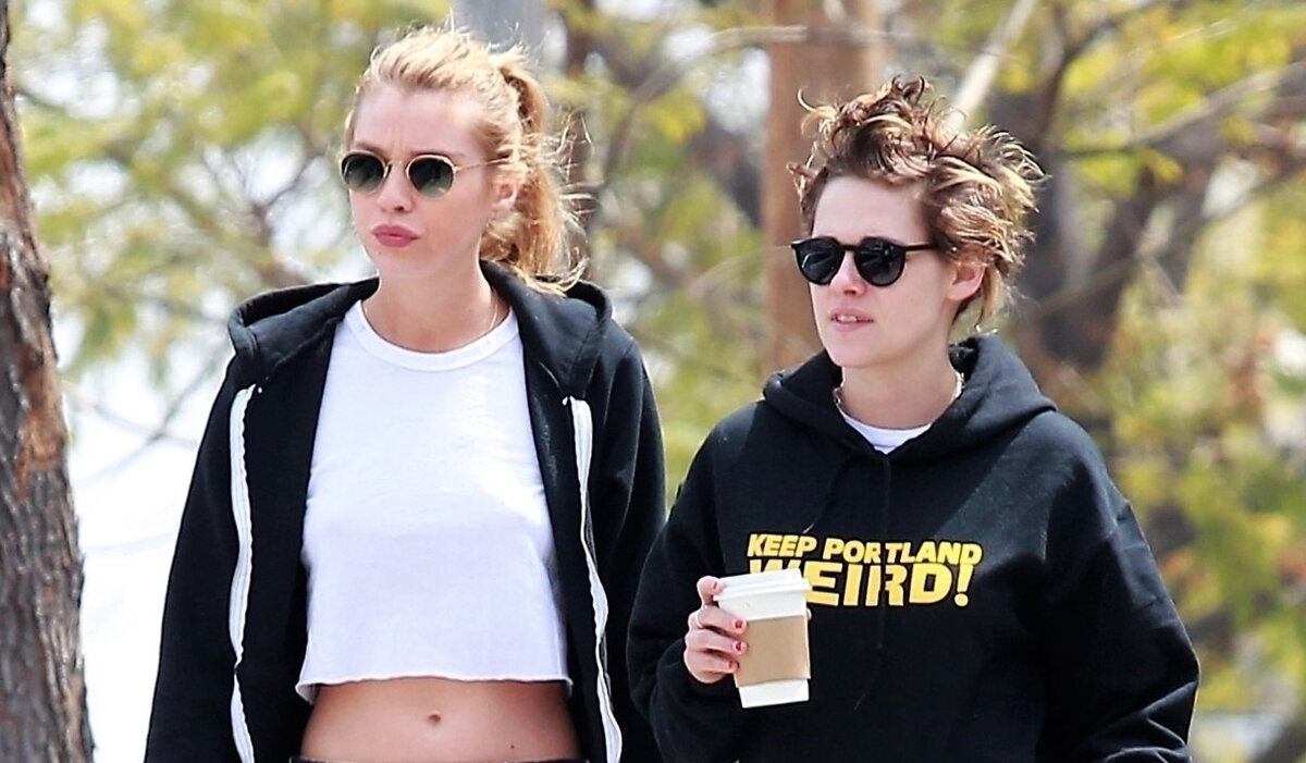 Кристен Стюарт и Стелла Максвелл