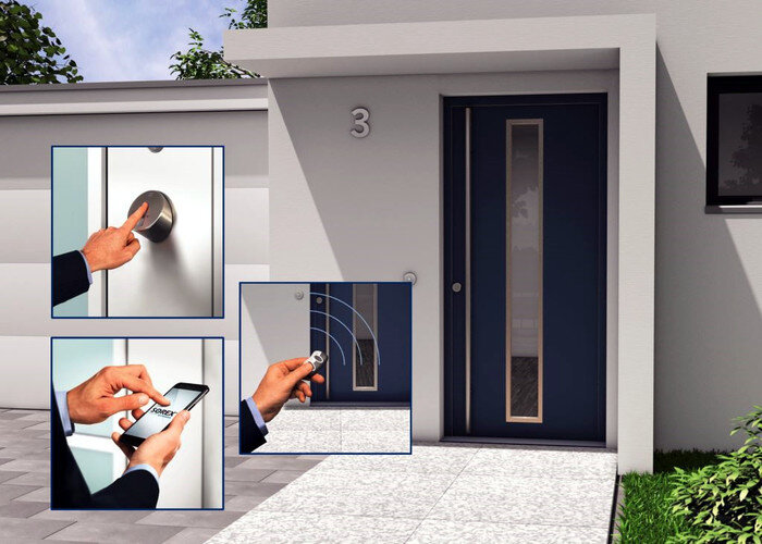 Фото: замок по отпечаткам пальцам стал визитной карточкой "умного дома"