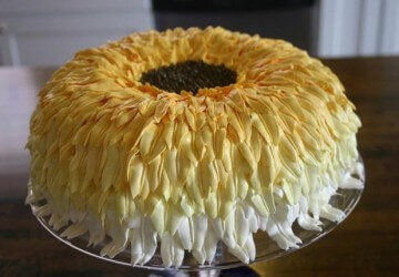 насадки для масляного кремаподсолнух из масляного крема