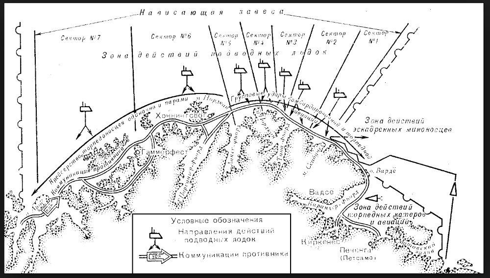 Действия советских подводных лодок в районе норвежских фьордов