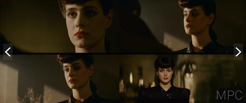 Студия изучала все оригинальные снимки BLADE RUNNER с Sean Young снова и снова, чтобы знать каждую её маленькую черту лица.