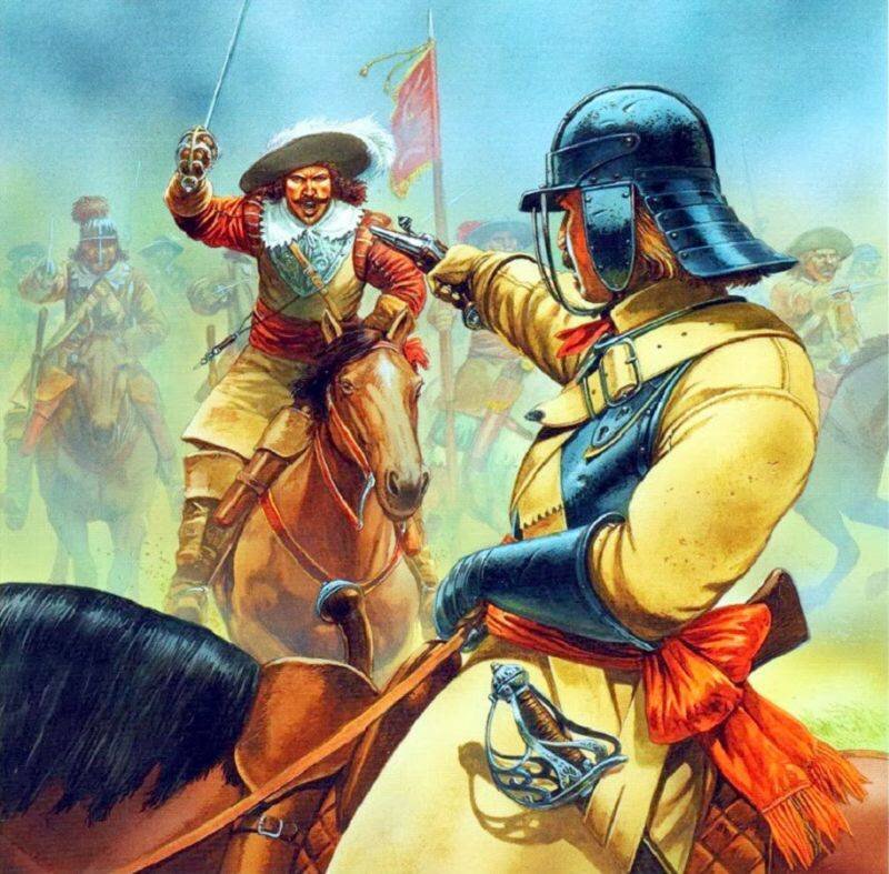 Если в XVIII и первой половине XIX века самыми боеспособными кавалеристами (если рассматривать кавалерию именно как ударную силу)  считались кирасиры, то столетием раньше все было не так однозначно.