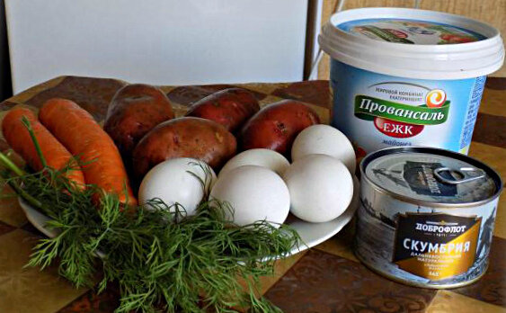 рецепты салатов, мимоза, пошаговый рецепт, продукты